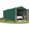 Хозблок SKOGGY секционный с двускатной крышей 6 х 2 м, зелёный мох