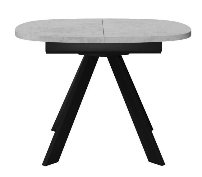 Стол DikLine B110 Бетон/опоры черные