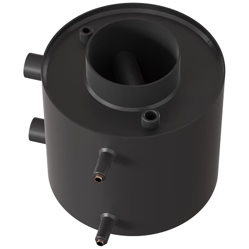 Теплообменник водный для дымохода, со змеевиком, д. 150 (V1)