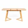 Стол раскладной VAKU (Ваку) основание бук, столешница мдф, 80x120+40x75см, Натуральный