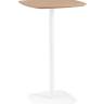 Стол барный Form 60*60 светлое дерево/белый