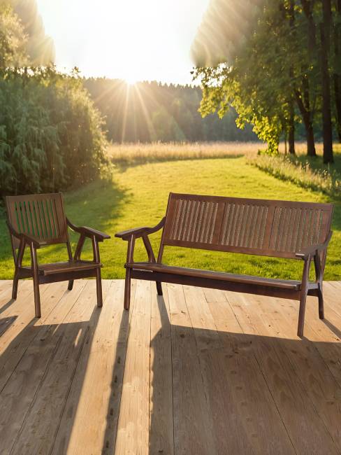 Диван-скамья Массив решетка, каркас орех Диван-скамья Массив решетка, каркас орех