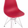 Стул Eames винный, опора металл Стул Eames винный, опора металл