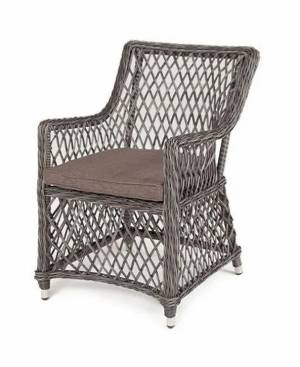"Латте" плетеное кресло из искусственного ротанга, цвет графит "Латте" плетеное кресло из искусственного ротанга, цвет графит