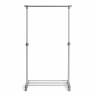 Вешалка ODENT металл, пластик, 86*44*166 см, темно-серый/светло-серый/хром темно-серый/светло-серый/хром металл, пластик