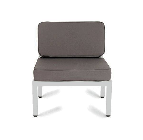 "Глория" модуль диванный центральный, каркас из алюминия "Глория" модуль диванный центральный, каркас из алюминия