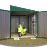 Хозблок SKOGGY секционный с односкатной крышей 3 х 2 м, зелёный мох