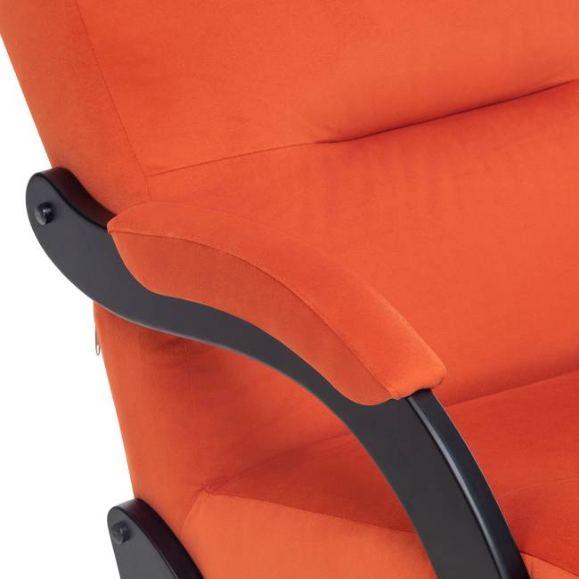 Кресло-качалка Leset Дэми Венге V39 оранжевый