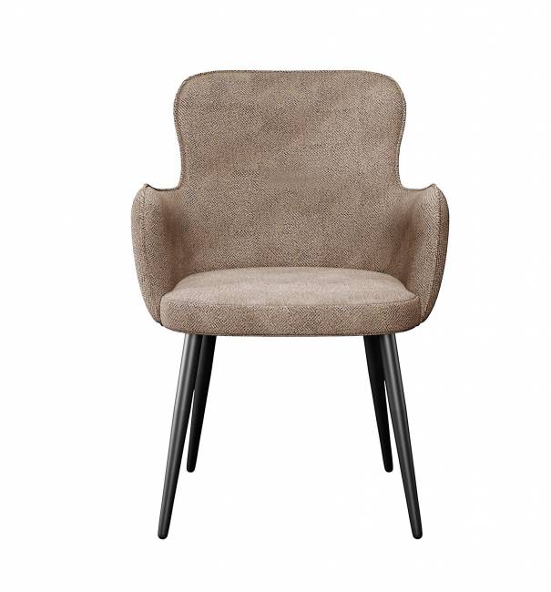 Стул DikLine 503 поворотный SB4 бежевый, ножки черные Стул DikLine 503 поворотный SB4 бежевый, ножки черные