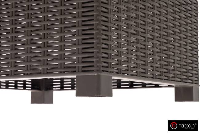 Комплект уличной мебели MANCHESTER SET 2, цвет венге Комплект уличной мебели MANCHESTER SET 2, цвет венге