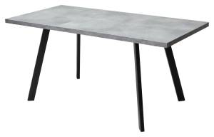 Стол BRICK M 120 Бетон Портленд/ Черный М-City