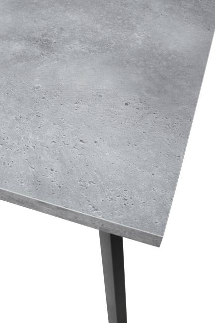 Стол BRICK M 120 Бетон Портленд/ Черный М-City