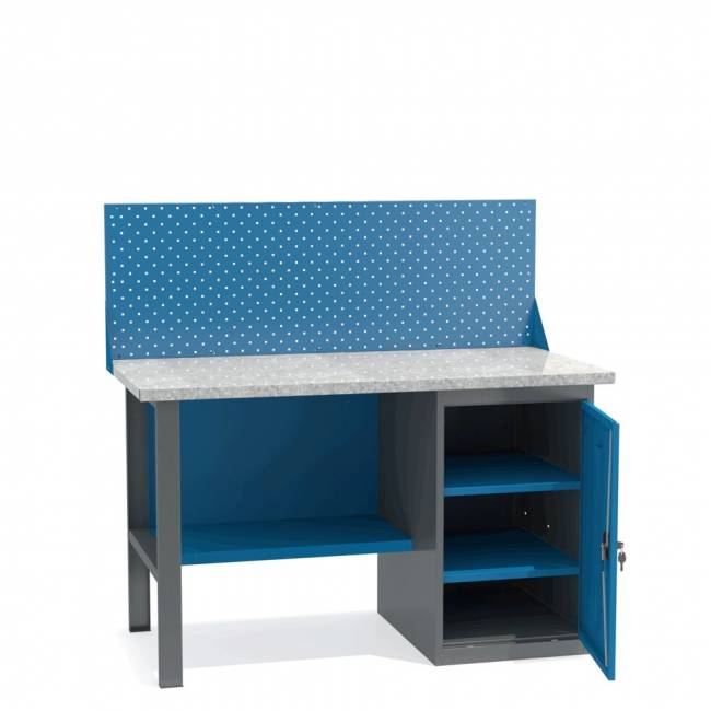 Верстак  с Тумбой ВТ-1.4  (ШхГхВ, мм) 1390x685x850