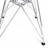 Стул CINDY IRON CHAIR (EAMES) (mod. 002) металл, пластик, 51x46x82,5, серый (Комплект из 4 шт.) серый металл, пластик