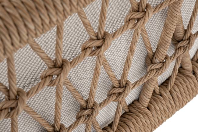 "Венеция" лаунж-зона из искусственного ротанга, цвет соломенный "Венеция" лаунж-зона из искусственного ротанга, цвет соломенный