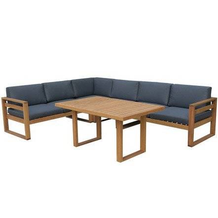 Угловой комплект BOOKA с обеденным столом Угловой комплект BOOKA с обеденным столом