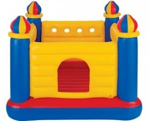 Игровой центр-батут 175х175х135см "Замок" с окном, 3-6 лет