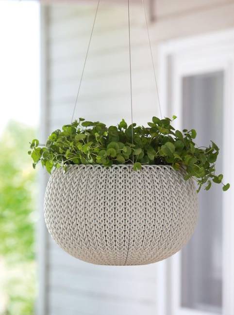 Кашпо Cozies S подвесное dune 506