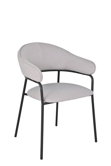 Стул обеденный Leya светло-серый 2 шт.