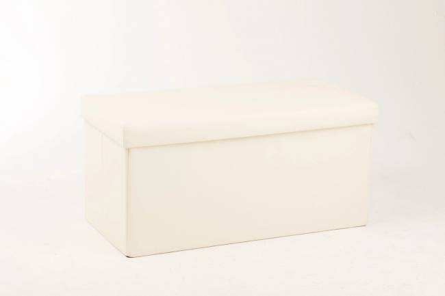 Пуф ПФ-10 (раскладной) белый