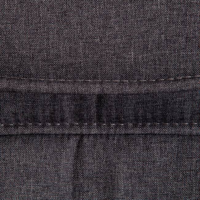 Кресло BERGAMO хром (22) ткань, темно-серый, F68 темно-серый ткань