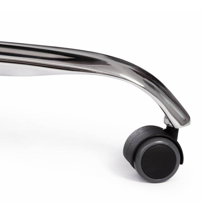 Кресло BERGAMO хром (22) ткань, темно-серый, F68 темно-серый ткань