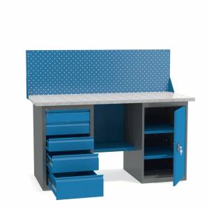 Верстак с Драйвером и Тумбой ВДТ-1.6 (ШхГхВ, мм) 1600x685x850 Верстак с Драйвером и Тумбой ВДТ-1.6 (ШхГхВ, мм) 1600x685x850