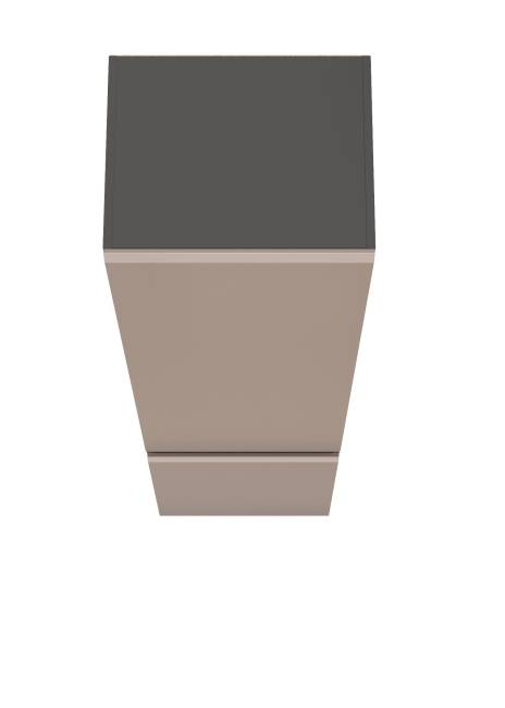 Шкаф Сидней 13.200 цвет антрацит/МДФ веллюто капучино Шкаф Сидней 13.200 цвет антрацит/МДФ веллюто капучино