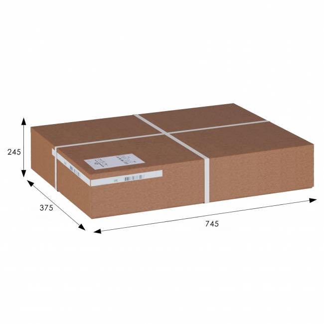Тумба с ящиком и корзинами белый/лак
