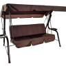 Качели садовые "Гавана" шоколад