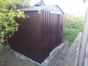 Хозблок Арчер B (темно-коричневый) Хозблок Арчер B (темно-коричневый)