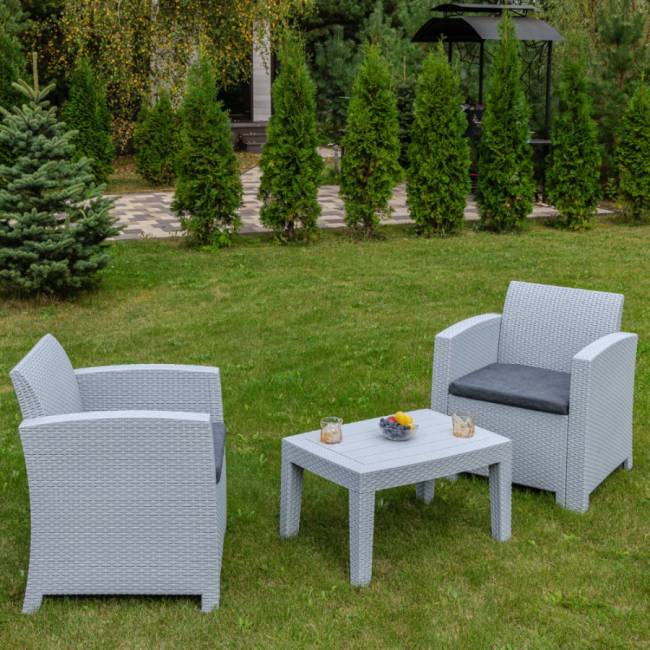 Комплект мебели LANA XS светло-серый Комплект мебели LANA XS светло-серый