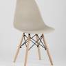 Стул Eames Style DSW бежевый x4 (разборный каркас)