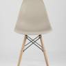 Стул Eames Style DSW бежевый x4 (разборный каркас)