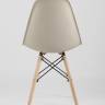 Стул Eames Style DSW бежевый x4 (разборный каркас)