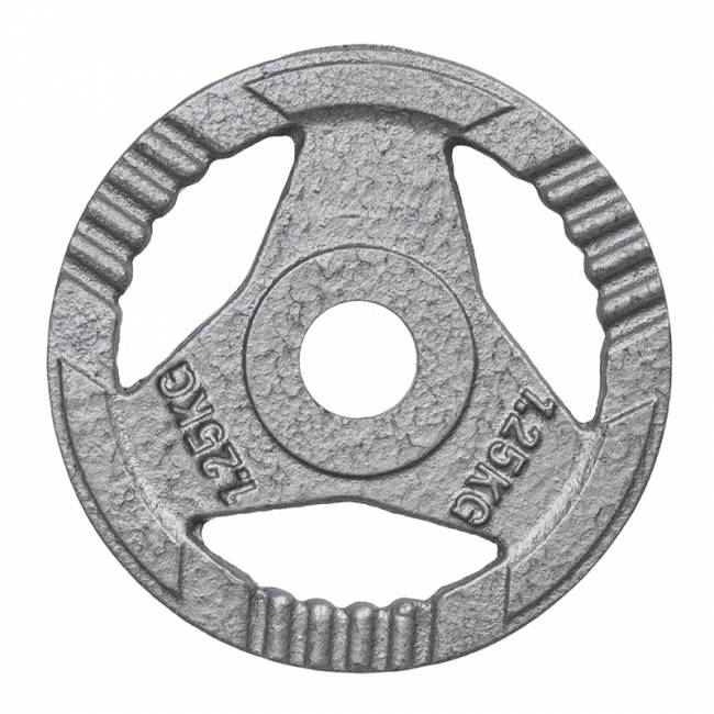 Диск металлический для гантели "Atlas Sport HAMMERTONE", 1,25 кг, (посад. диаметр 30 мм)