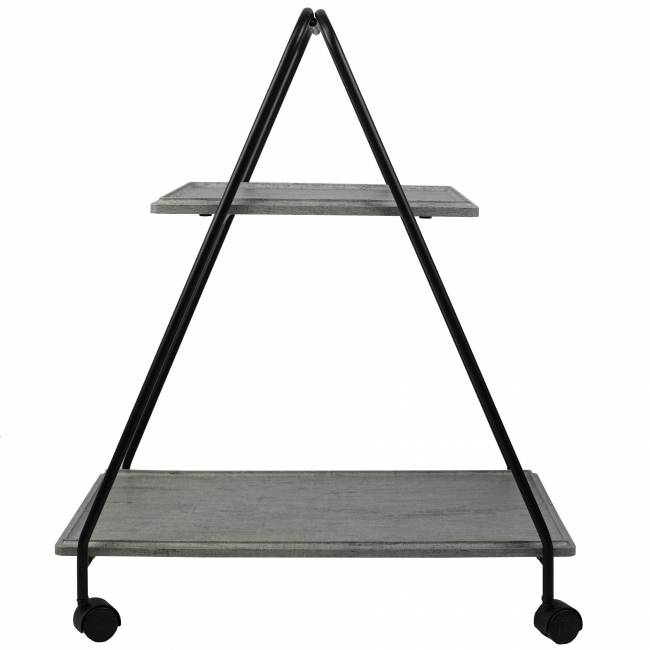 Стол сервировочный Милн черный/серый шпат Стол сервировочный Милн черный/серый шпат