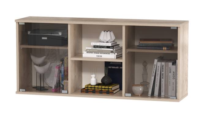 Бостон домашний офис № 31 цвет дуб эндгрейн элегантный/фасады МДФ милк рикамо софт