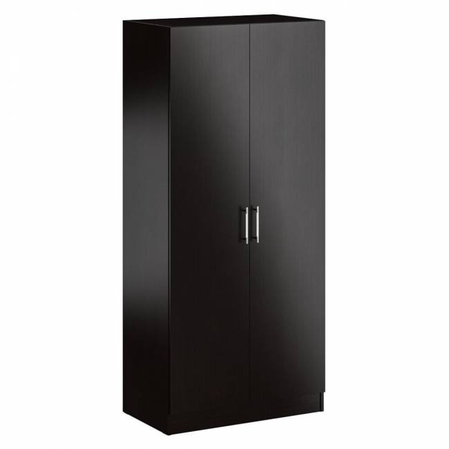 Двуспальная кровать с ящиками 1600 со шкафом для одежды 2-х створчатым Стандарт цвет венге