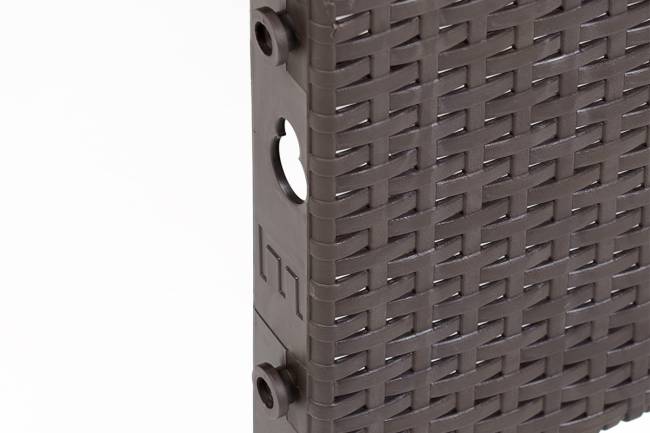 Arizona b:rattan, Диван трехместный, венге (3-х местная подушка)