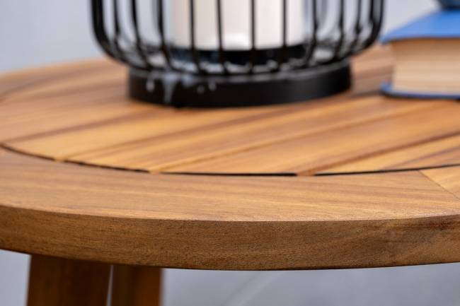 Кофейный комплект из акации DIRECTOR темно-серый  Joygarden