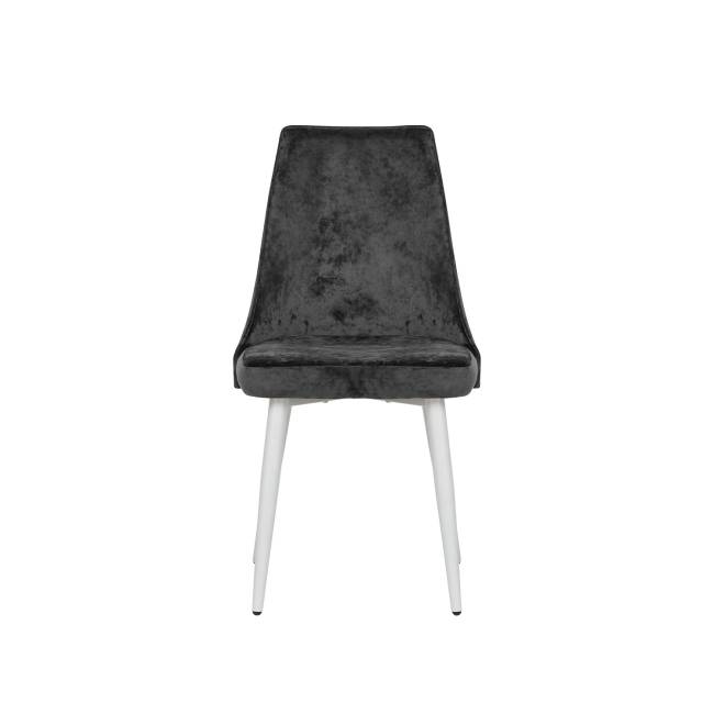 Стул Leset Эби ЛЮКС Белый Crash LUX 15 (антрацит)