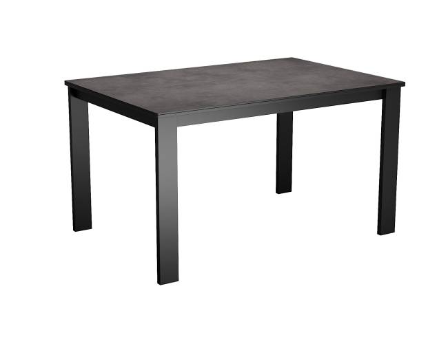 Стол DikLine DKT130 Керамика мрамор Бронза/подстолье черное/опоры черные Стол DikLine DKT130 Керамика мрамор Бронза/подстолье черное/опоры черные