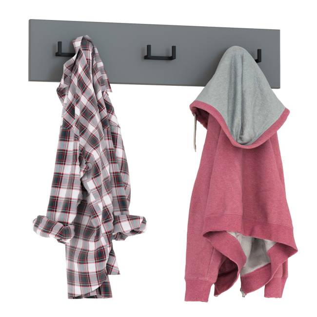 Вешалка Октава 15.14.02 цвет серый графит