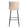 Барный стул  Bari/Бари экокожа , бежевый, 45х56х110 см бежевый экокожа