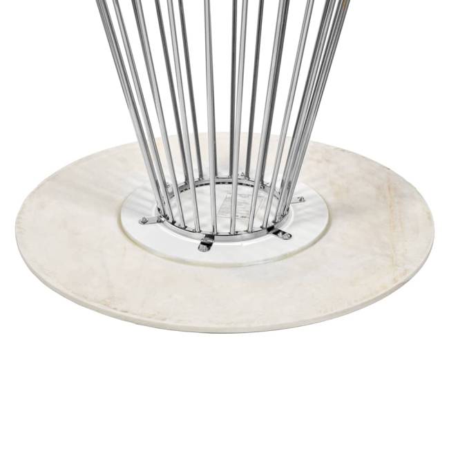 Стол Liverpool 100см, хромированные ножки