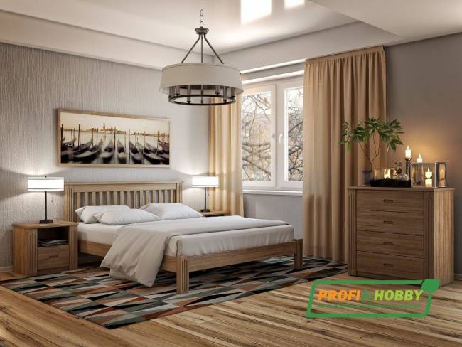 Тумба прикроватная Rino дуб, натур