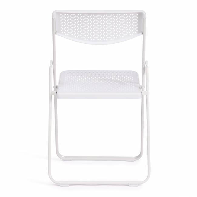 Стул складной FOLDER (mod. 3016) каркас: металл, сиденье/спинка: пластик, 48,5 х 48 х 82,5 см, white (белый) (Комплект из 6 шт.) белый каркас: металл, сиденье/спинка: пластик