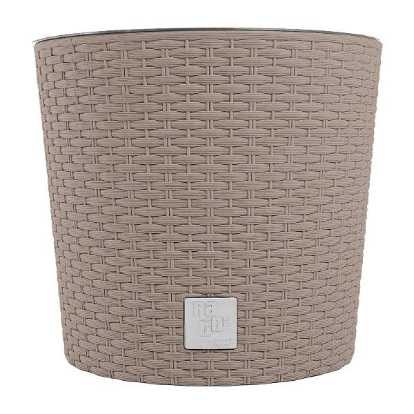 Кашпо для цветов RATO ROUND DRTUS300L-7529U мокко 2 предмета 15 и 15.3л Кашпо для цветов RATO ROUND DRTUS300L-7529U мокко 2 предмета 15 и 15.3л