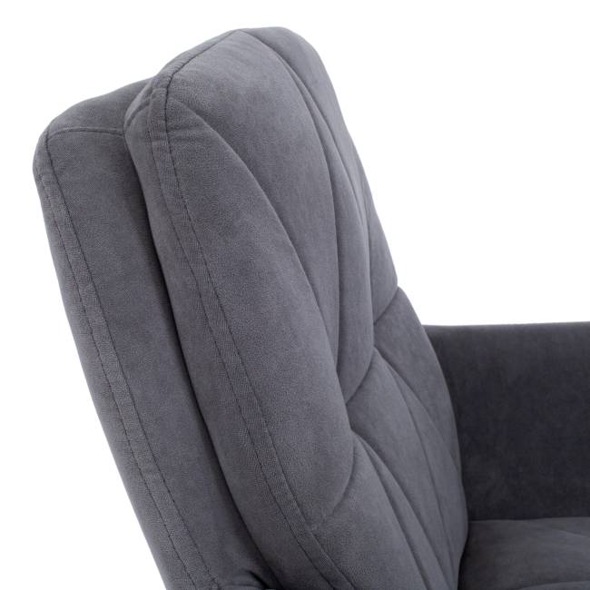 Кресло GARDA флок , серый, 29 серый флок
